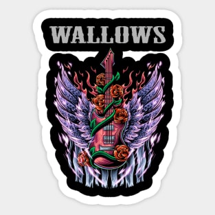 WALLOWS BAND Sticker